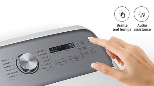 Easier use, for everyone - DVE52DG5505WAC