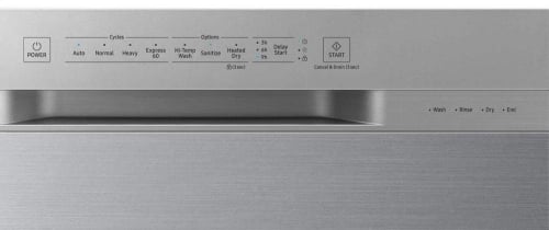 Digital touch controls - DW80N3030US Digital touch controls - DW80N3030US