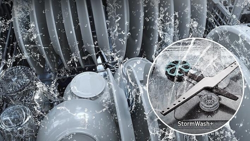 High pressure washing power, efficient cleaning - DW90F89P0USRAA