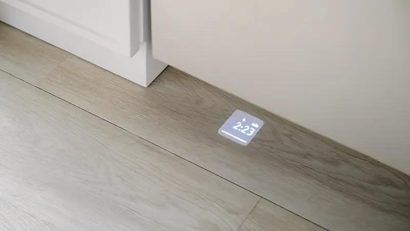 Time Remaining PowerBeam® countdown on floor - DWHD770CFM Time Remaining PowerBeam® countdown on floor - DWHD770CFM