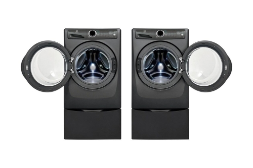 Fits more rooms with reversible washer door - EFLW427UIW Fits more rooms with reversible washer door - EFLW427UIW