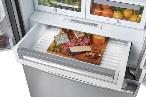 Perfect Temp® Drawer keeps favorites at their ideal temperature. - EI23BC82SS Perfect Temp® Drawer keeps favorites at their ideal temperature. - EI23BC82SS