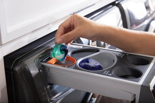 World's first Adaptive Dispenser&trade; designed to accept PODS&reg; - ELFW7437AT