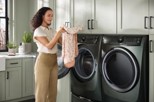 Pure Rinse&trade; option rinses cleaner - ELFW7738MW
