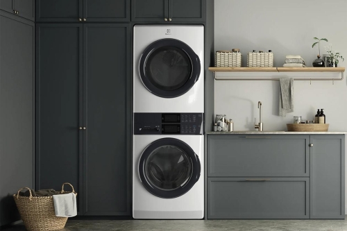 Vertical stacked design that gives you back space - ELTE730CAW