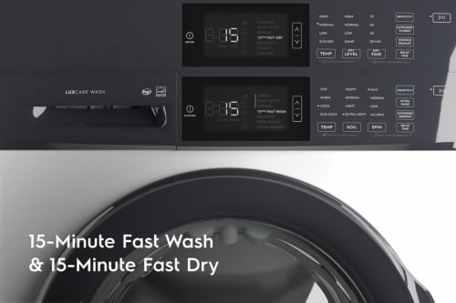 15-Minute Fast Wash & 15-Minute Fast Dry