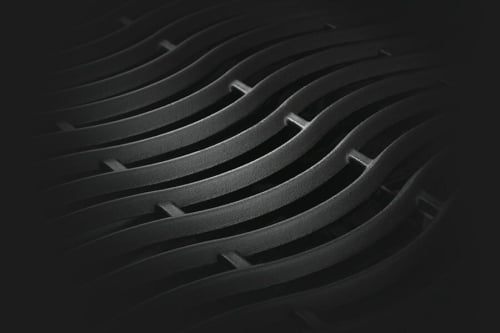 Grilles de cuisson WAVE emblématiques en fonte porcelaine - F425DPGT