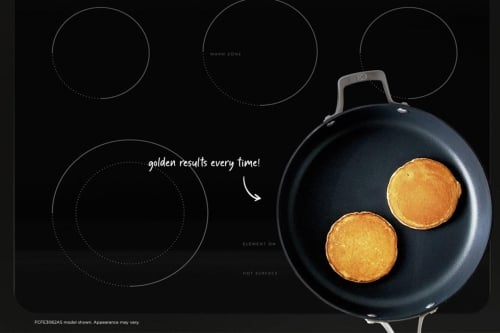 Consistent Results with the EvenTemp™ Cooktop Element