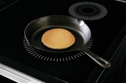 Induction's even heat delivers consistent results