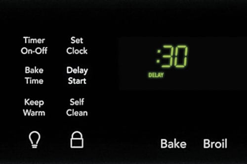 Delay Start Baking Option - FFEW3026TS Delay Start Baking Option - FFEW3026TS