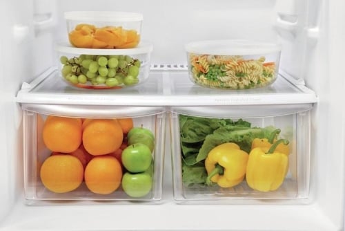 Store-More™ Humidity-Controlled Crisper Drawers - FFTR1821TS Store-More™ Humidity-Controlled Crisper Drawers - FFTR1821TS