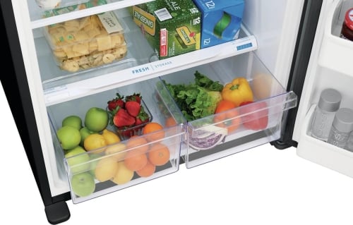 Humidity-Controlled Crisper Drawers With Roller Support