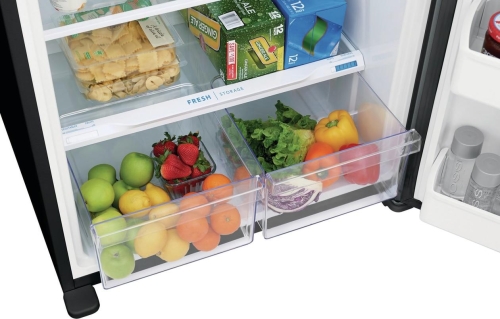 Humidity-Controlled Crisper Drawers With Roller Support Humidity-Controlled Crisper Drawers With Roller Support