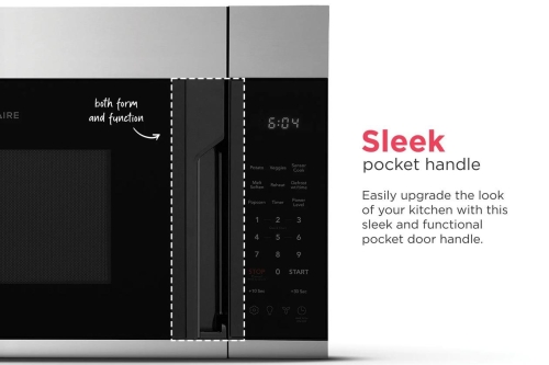 Sleek Pocket Handle - FMOW1852AS