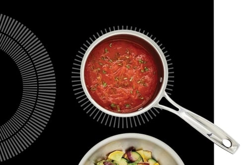 Zone de maintien au chaud de la table de cuisson - GCCE3070AS