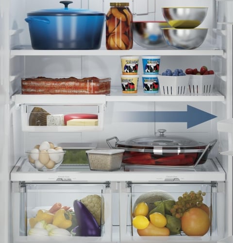 Sliding snack drawer Sliding snack drawer