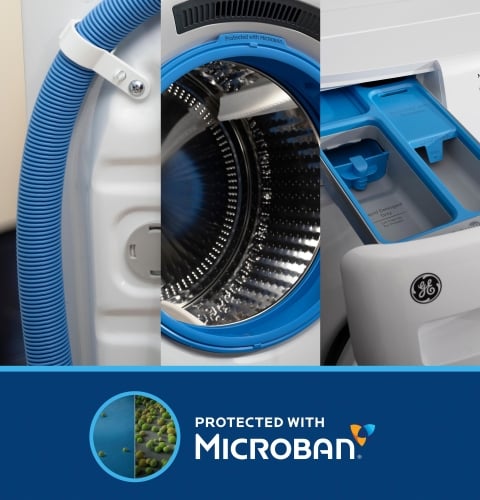 Microban&reg; antimicrobial technology - GFW550SMNWW