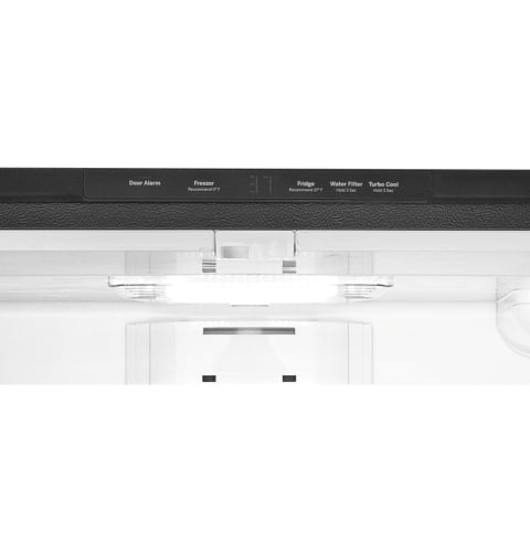 Internal controls with actual-temperature setting display