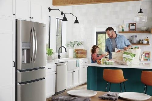 Get a Built-In Look with Counter-Depth Design Get a Built-In Look with Counter-Depth Design