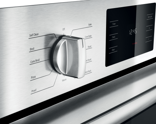 Metal knobs for stylish control - HBE5453UC