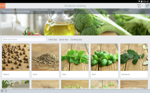Cooking support and practical tips in one place. - HBL8443UC