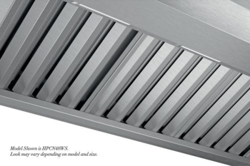 Commercial-style baffle filters are designed for heavy-duty high heat cooking
