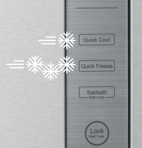 Quick Cool and Quick Freeze Functions - HRB15N3BGS Quick Cool and Quick Freeze Functions - HRB15N3BGS