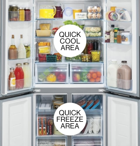 Quick Cool and Quick Freeze Functions - HRQ16N3BGS