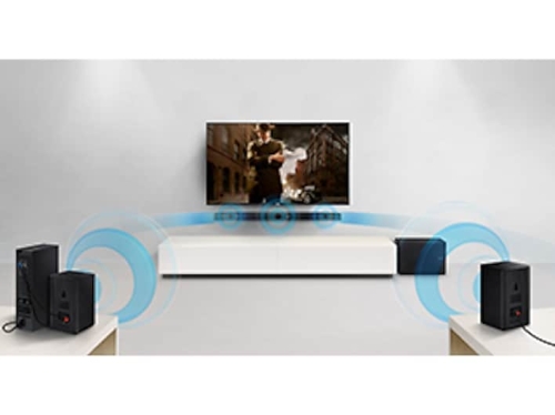 Prêt pour le son surround sans fil - HW-K450 Prêt pour le son surround sans fil - HW-K450