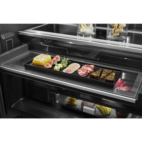 Adjustable, Clear Glass Shelves - JFFCC72EHL