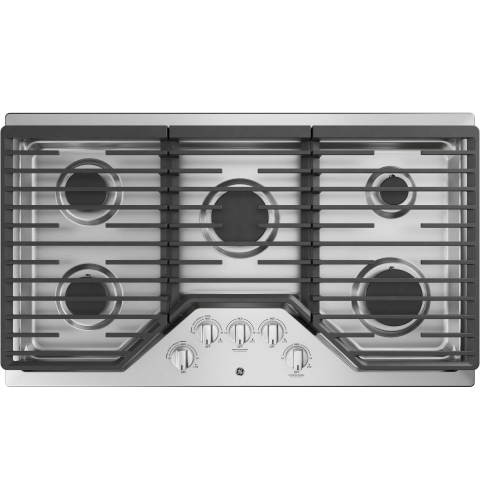 36" Cooktop with 5 Burners - JGP5036DLBB