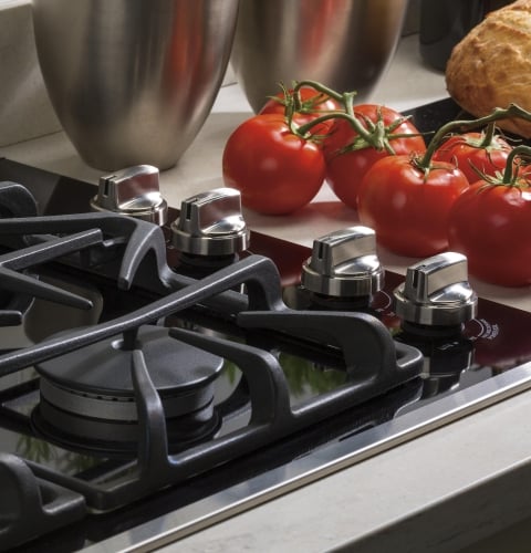 Gas on Glass Cooktop