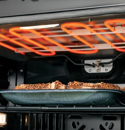 8-pass broil element (lower oven) 8-pass broil element (lower oven)