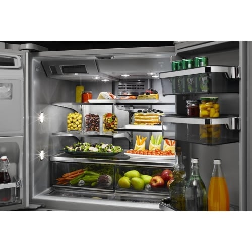 Platinum Colored Interior with Metallic Accents - KBFN506ESS