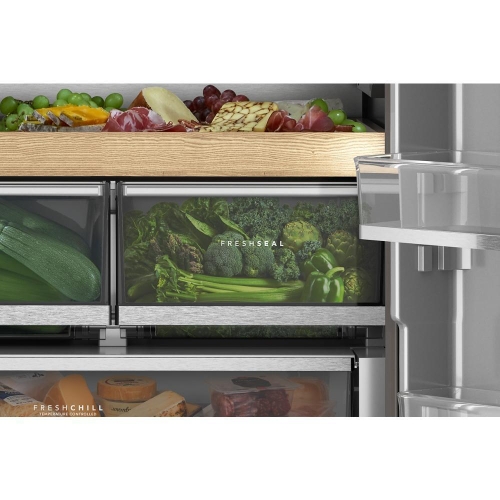 FreshSeal™ Humidity-Controlled Crisper Bins - KRFC236SJP