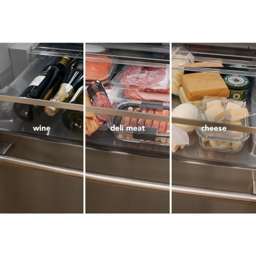 Tiroir de rangement pleine largeur FreshChill™ à température contrôlée - KRFC236SPS