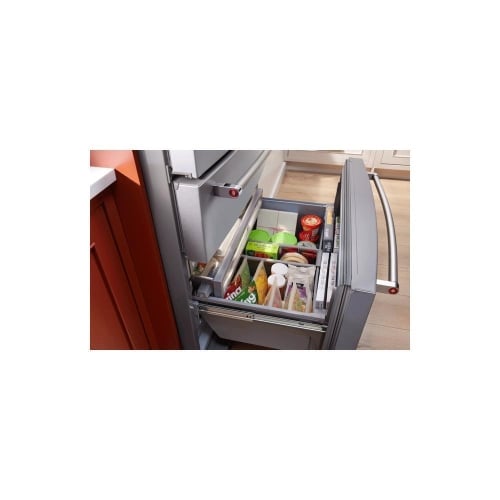 Three-Tier Freezer Drawer with Pizza Pocket - KRMF536RPS