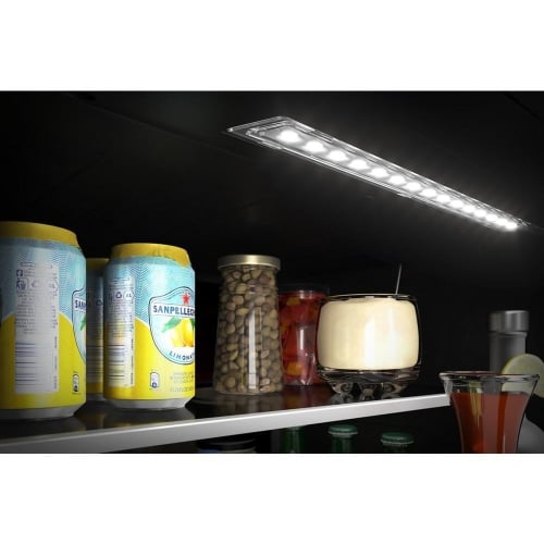 Glass Shelves with Metallic Accents - KUBL314KSS