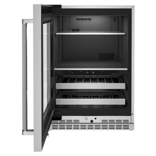 SatinGlide&reg; Full-Extension Metal-Front Racks - KUBL314KSS
