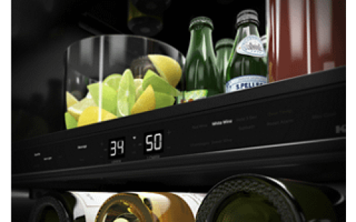 Two Temperature-Controlled Zones