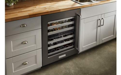 Fully Flush Installation with Hidden Hinges for a built-in look