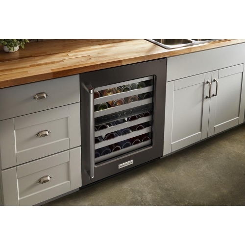 Fully Flush Installation with Hidden Hinges for a built-in look - KUWR314KBS