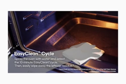 Nettoyez rapidement votre four avec le cycle EasyClean&reg; - LDEL7324SE