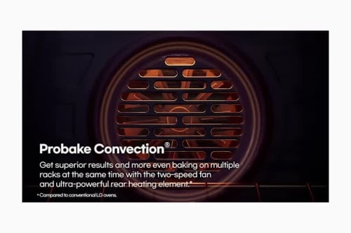 La cuisson à convection ProBake&reg; offre la perfection sur chaque grille - LDEL7324SE