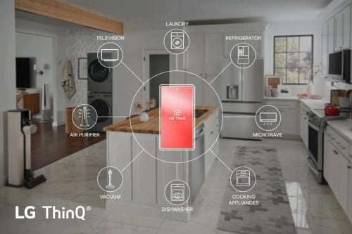 A Smarter Home Starts with the LG ThinQ® App - LMXS28626S A Smarter Home Starts with the LG ThinQ® App - LMXS28626S