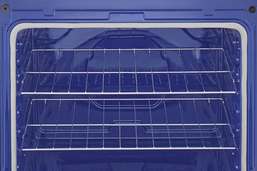 Intérieur bleu brillant