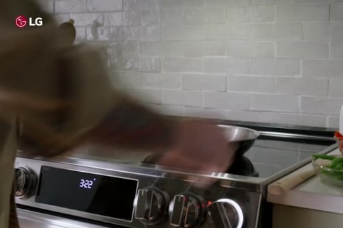 Synchronisez avec votre cuisinière ou table de cuisson intelligente LG - LREN6323ZE