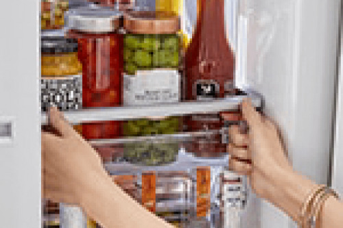 Fit More With The Adjustable Bin - LRFVS3006D Fit More With The Adjustable Bin - LRFVS3006D