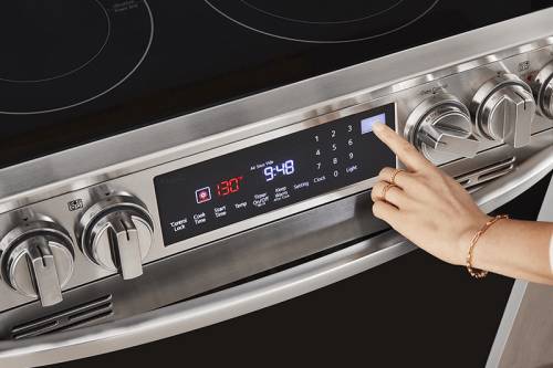 Backlit SmoothTouch® Glass Controls