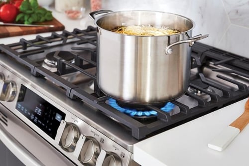 5 brûleurs de table de cuisson simplifient la préparation des repas et font gagner du temps - LSGL6335Z